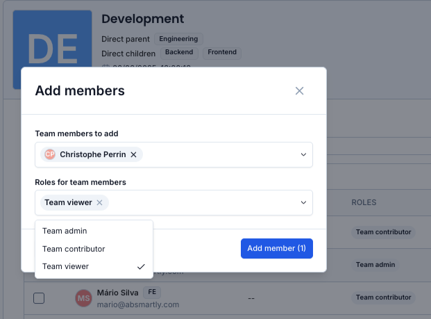Team roles